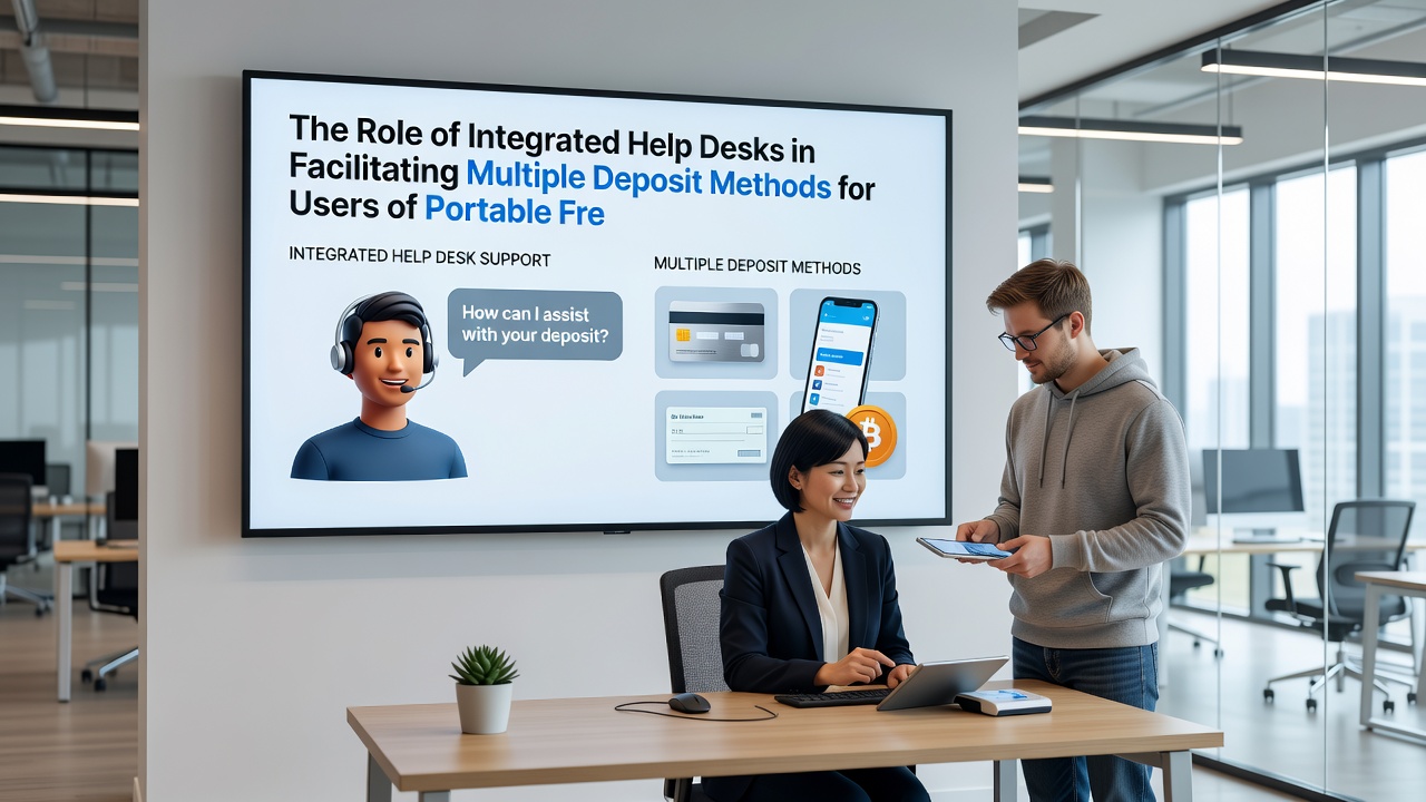 Mobile device displaying bingo app with integrated help desk assisting on deposit verification